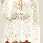 Roller Rabbit NWT Benita Crochet Cardigan Top, XS Photo 0