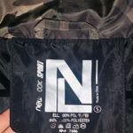 New Look Small Camouflage Reflective Hooded High Collared Zip-Up Bomber Jacket Photo 3