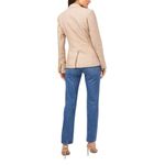 1. State NWOT  Tan Blazer with Structured Shoulders Natural 6 Photo 4