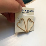 Lucky Brand NWT  HEART EARRINGS Photo 2