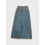 MNG Jeans MNG Women’s Denim Maxi Skirt XS Fall Fashion Minimalist Streetwear Photo 2