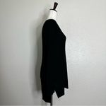 Old Navy NWT Black Textured V-Neck Pull Over Tunic Sweater, Sz MEDIUM Photo 5