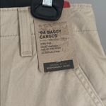 Levi's ‘94 Baggy Cargo Khaki Oversized Fit Wide Leg Pants Women’s Size 27 x 30 Photo 9