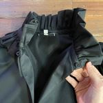 Tuckernuck Ruffle Neck Black Bouvier Classic Old Money Preppy Blouse Sz L 🧡🎀 Photo 12