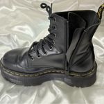 Dr. Martens  Jadon Hi Polished Smooth Flatform Boots Leather Black 6 Platform Photo 8