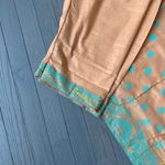 Indian Pakistani 3 Piece Embroidery Printed Light Brown Shalwar Kameez Sz M Size M Photo 4