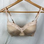 Le Mystere Nude Wire Free lightly padded Contour Cup Bra 32D Brown Size undefined Photo 1