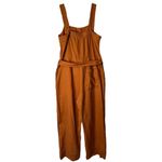 Everlane Burnt Orange The Linen Jumpsuit Size 00 Photo 7