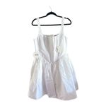 STAUD landscape Corset Fit Flare Mini Dress Size 12 Photo 3