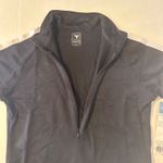 Insport Cycling Shirt Womens S Black Mock Neck Soft Sport Trainer F727 NWT Photo 5