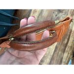 J.Crew  Women's Brown Genuine Leather Teddie Satchel Bag Photo 11