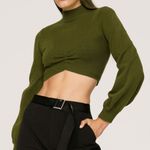 Sachin + Babi | Mara Knit Cropped Long Sleeve Sweater. Photo 0