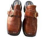 Clarks Stayso Free Brown Croc Mule NWOB Sz9 Photo 2