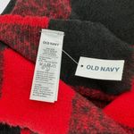 Old Navy NEW/NWT  Red & Black Buffalo Check Blanket Scarf Photo 2