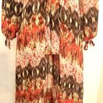 Luxxel NWOT  sheer romper with maxi overlay. Sz S Photo 5