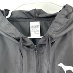PINK - Victoria's Secret Victoria’s Secret PINK Black Quarter Zip Pullover Windbreaker Jacket Photo 4