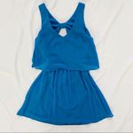 Gianni Bini  Bow Detail Dress Blue Photo 0