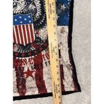 Affliction  Y2K LaceShort Sleeve America Graphic‎ Tee Sz Small Eagle Photo 5