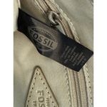 Fossil  Dawson Crossbody in Champagne Metallic Shimmer Soft Leather Photo 7
