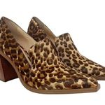 Vince Camuto Genuine Calf Hair Wevenly Pump Animal Print Block Heel Size 8 NEW Photo 8