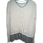 Johnny Was  Pete & Greta Linen Cardigan Sweater nwot AS IS Photo 0