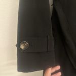 TOWER Sz 2XL Long Black Trench Coat w/ Removable Liner Double Breasted‎ Belt Photo 3