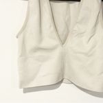 Urban Outfitters  Out From Under Womens Medium Crop Top White Sleeveless V Neck Photo 1