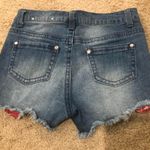 12th Tribe Bandana Style Jean Shorts Photo 1