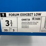 Adidas Forum Exhibit Low “Goth” size 5 women’s Photo 7