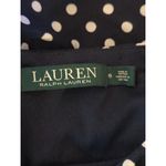 Lauren Ralph Lauren Navy & White Polka Dot V Photo 10