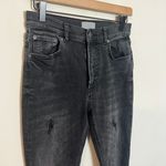 Boyish - The Zachary High Rise Skinny Touch of Evil Black Distressed Jeans Denim Photo 3