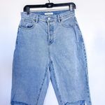 PacSun  Women's 100% Cotton High Rise Straight Mom‎ Jeans in Light Wash size 28 Photo 1
