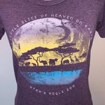 Utah’s Hogle Zoo purple short sleeve shirt Photo 2