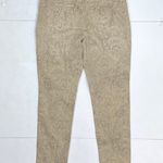 Chico's So Slimming Paisley Printed Jeans Jeggins Photo 3