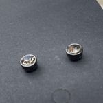 Torrid Rhinestone Silver Gray Stud Earrings by minimalist simple elegant New Photo 1