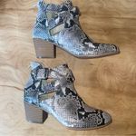 Fergalicious  Snakeskin Ankle Boots Photo 2