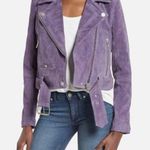 BLANK NYC Purple Suede Twilight jacket Photo 0