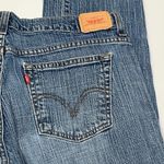 Levi's  Women's Denim Five-Pocket Straight Leg Jeans Blue Size 14 Long Photo 5