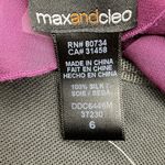 Max and Cleo NWT  100% SILK FLOWY DRESS Photo 6