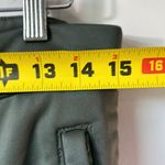 American Eagle  Track Sweatpants Low Rise Zip Green Gold Size 6 Y2k Indie Sleaze Photo 6