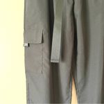 SheIn | Black Cargo Belted Jogger Pants Sz M Photo 5