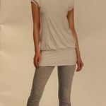 Topshop  rouched y2k legging heather grey NWT Photo 0