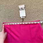 ZARA NEW  Hot Pink Tailored Pants Trousers Size Small Straight Leg High Rise NWT Photo 5