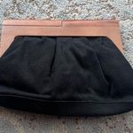Apt. 9  Wooden Hinge Clutch Black Brown Photo 0