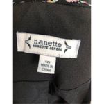 Nanette Lepore black career blazer with gold front buttons fully lined size 16 Photo 14