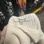 Madewell  Cream Knit Tank Top Photo 2