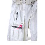 Johnny Was Pete and Greta 2 SMARIKA Cargo Pant Straight Leg 31" inseam White (S) Photo 6