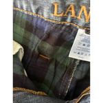 L.L.Bean Woman’s Mid-Rise Flannel Lined Medium Wash Jeans size 8 Photo 2