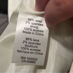 Nanette Lepore  Cream Wool Blend Seraphim Patterned Ombre Skirt Size 6 Photo 6