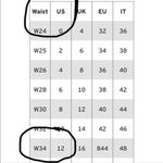 Topshop Moto Stripe Jamie Flare Denim Blue Jeans Size 34x30 NWT Photo 8